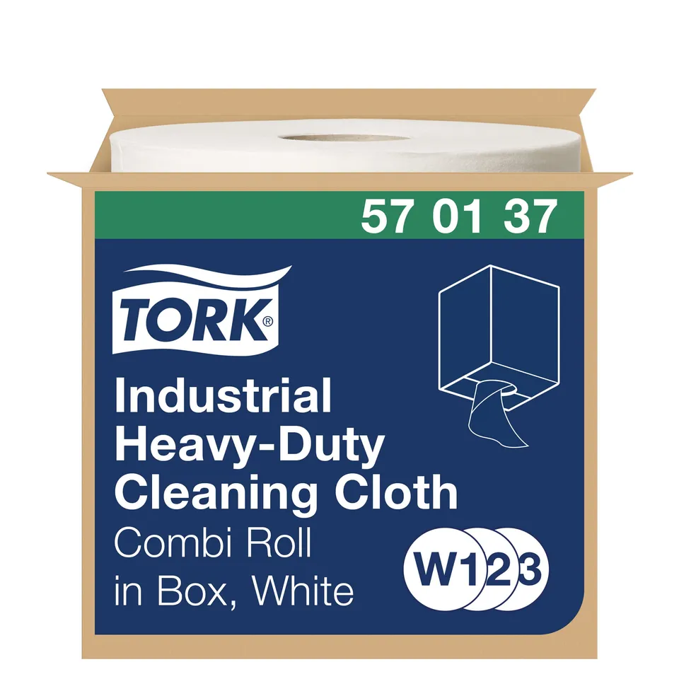 Tork 570137 panno carta asciugatura rotolo 160 strappi resistente