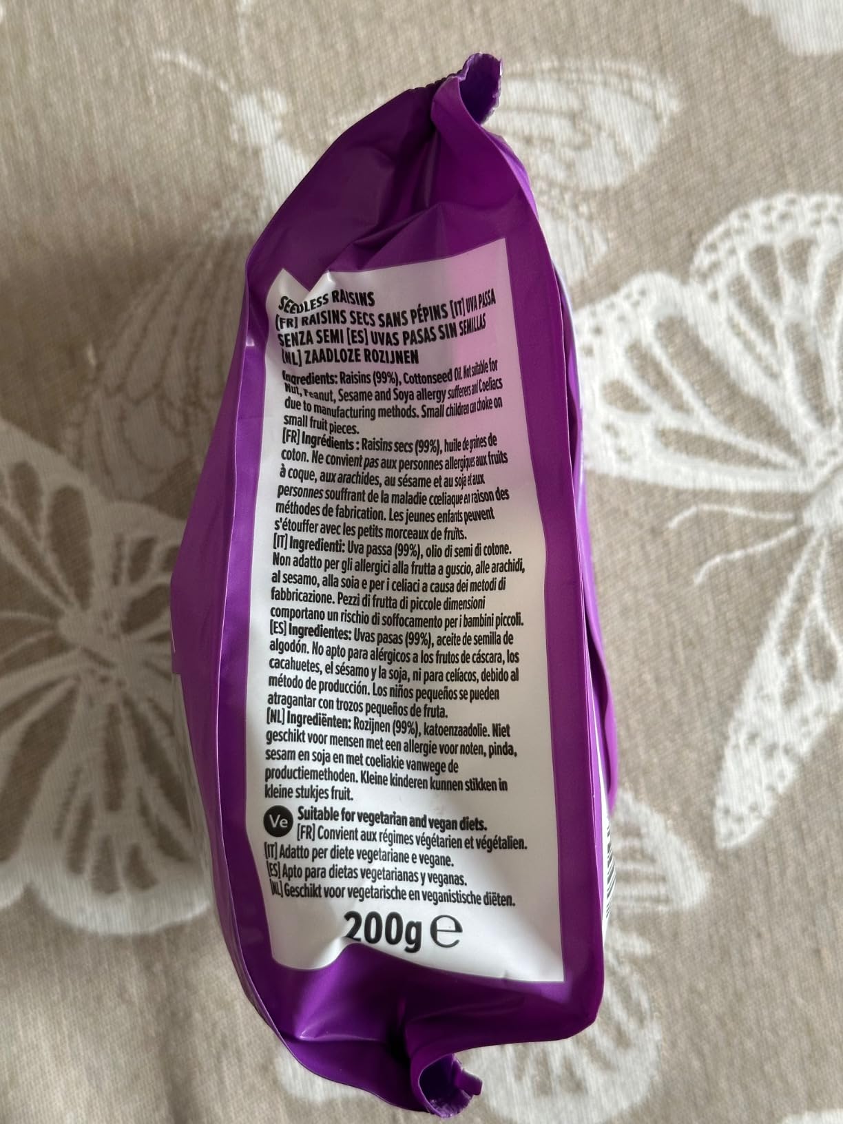 by Amazon Uva Passa Senza Semi 200 g