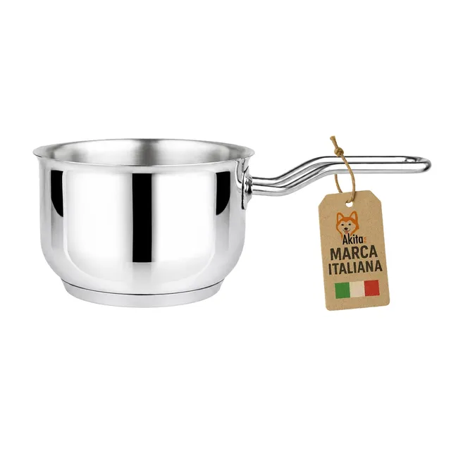 Akitaink Casseruola Conica 12 cm Bollilatte Acciaio Inox
