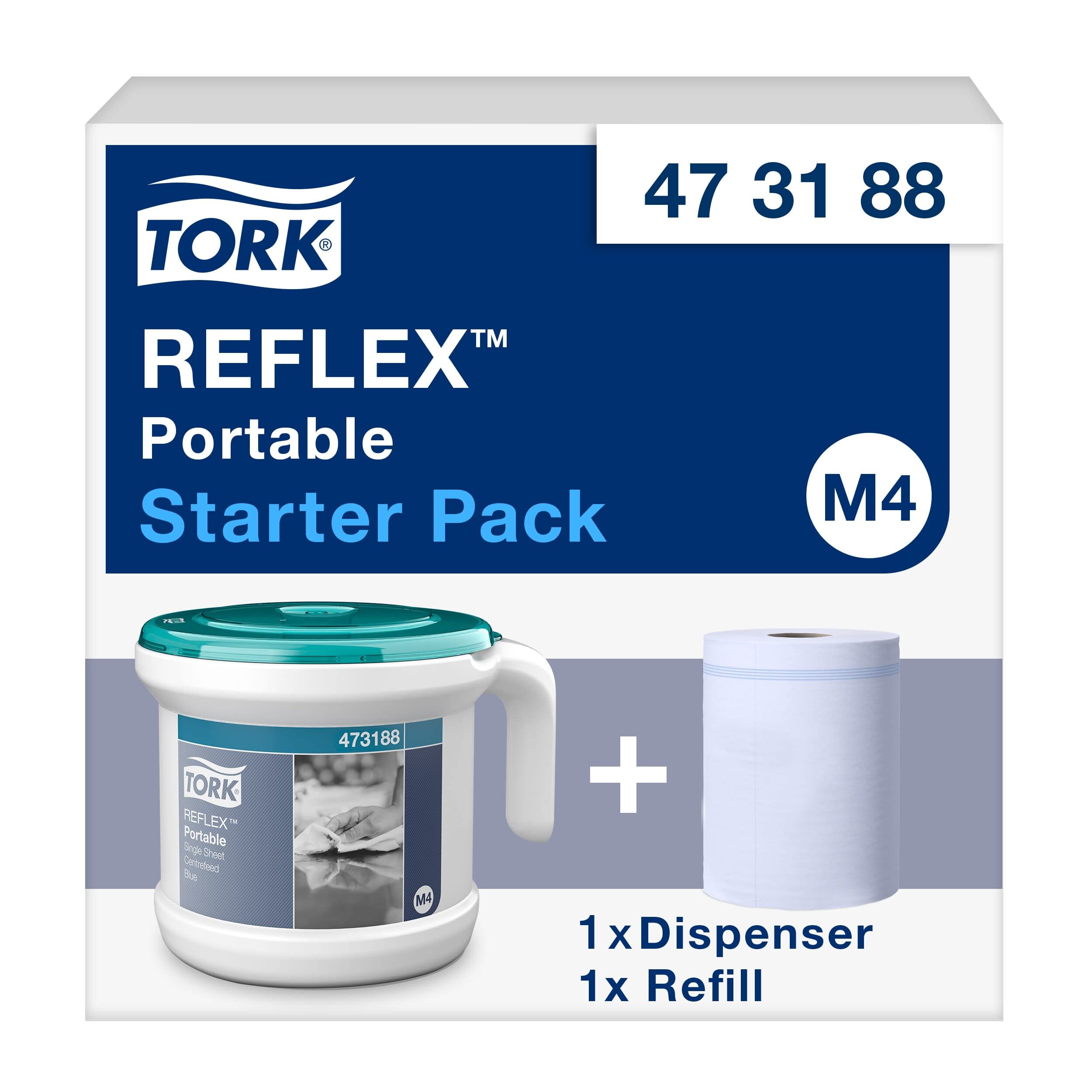 Tork Reflex M4 473186 Ricarica Asciugamani Estrazione Centrale