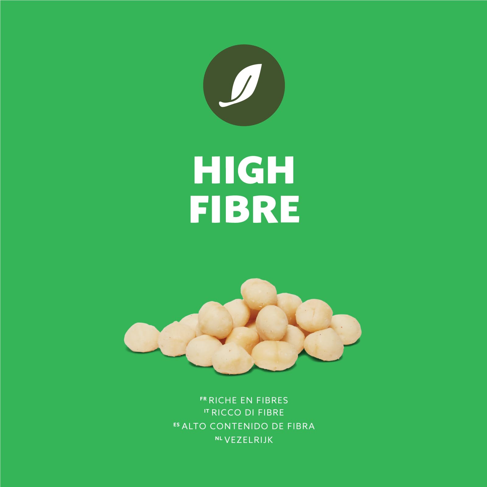 by Amazon Noci di Macadamia Intere 500 g Non Salate Vegane
