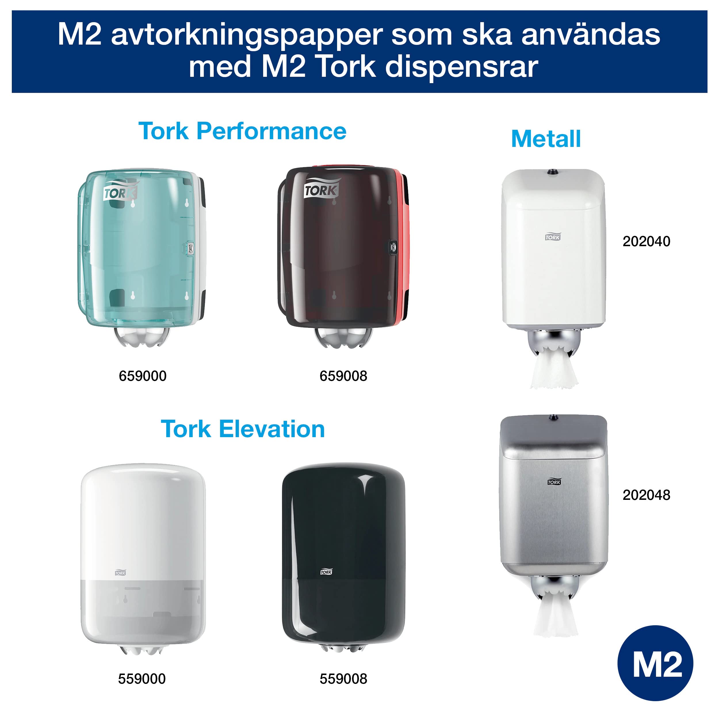 Tork Advanced 610134 carta asciugatura M2 2x275 m monovelo