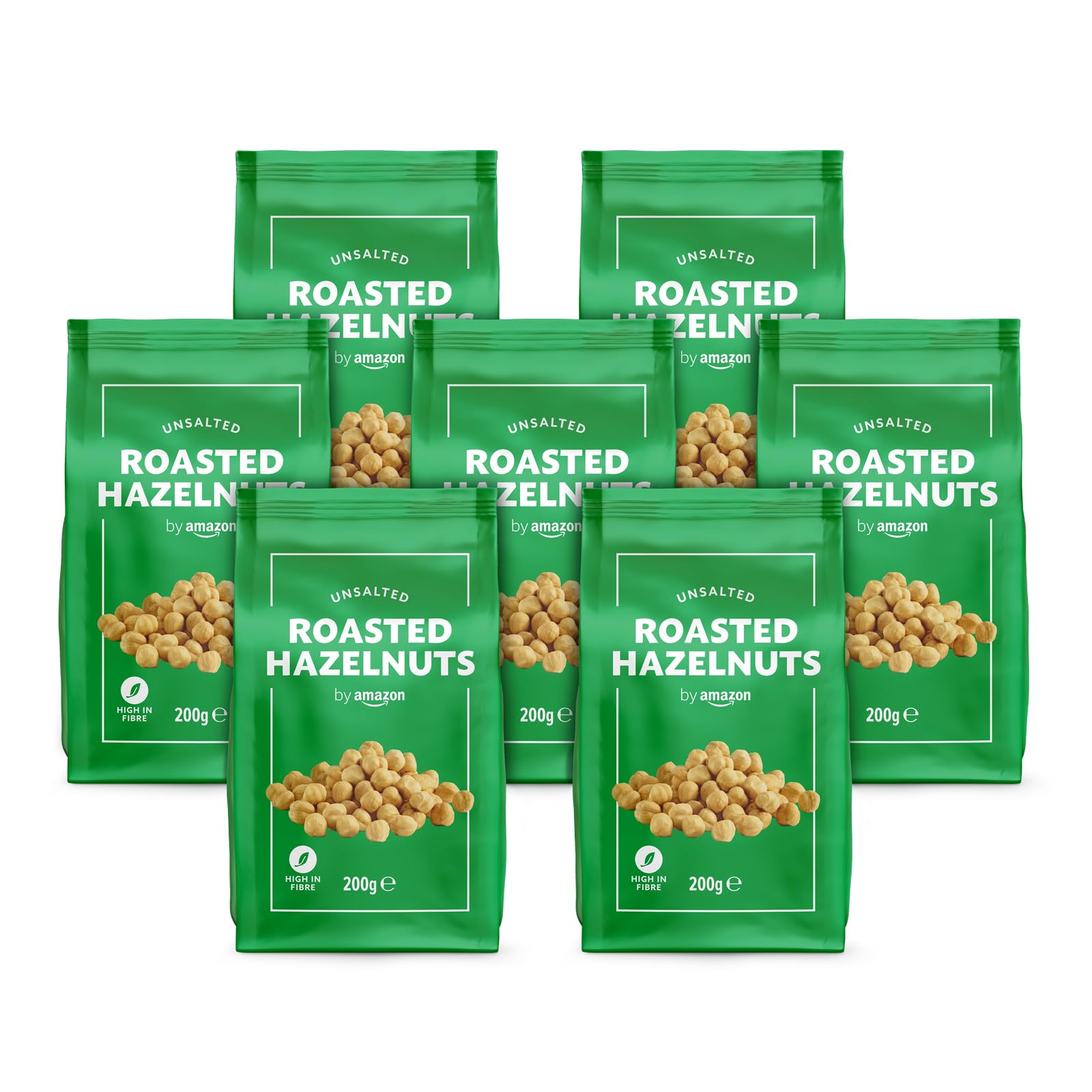 by Amazon Nocciole Tostate 200 g Ricche di Fibre