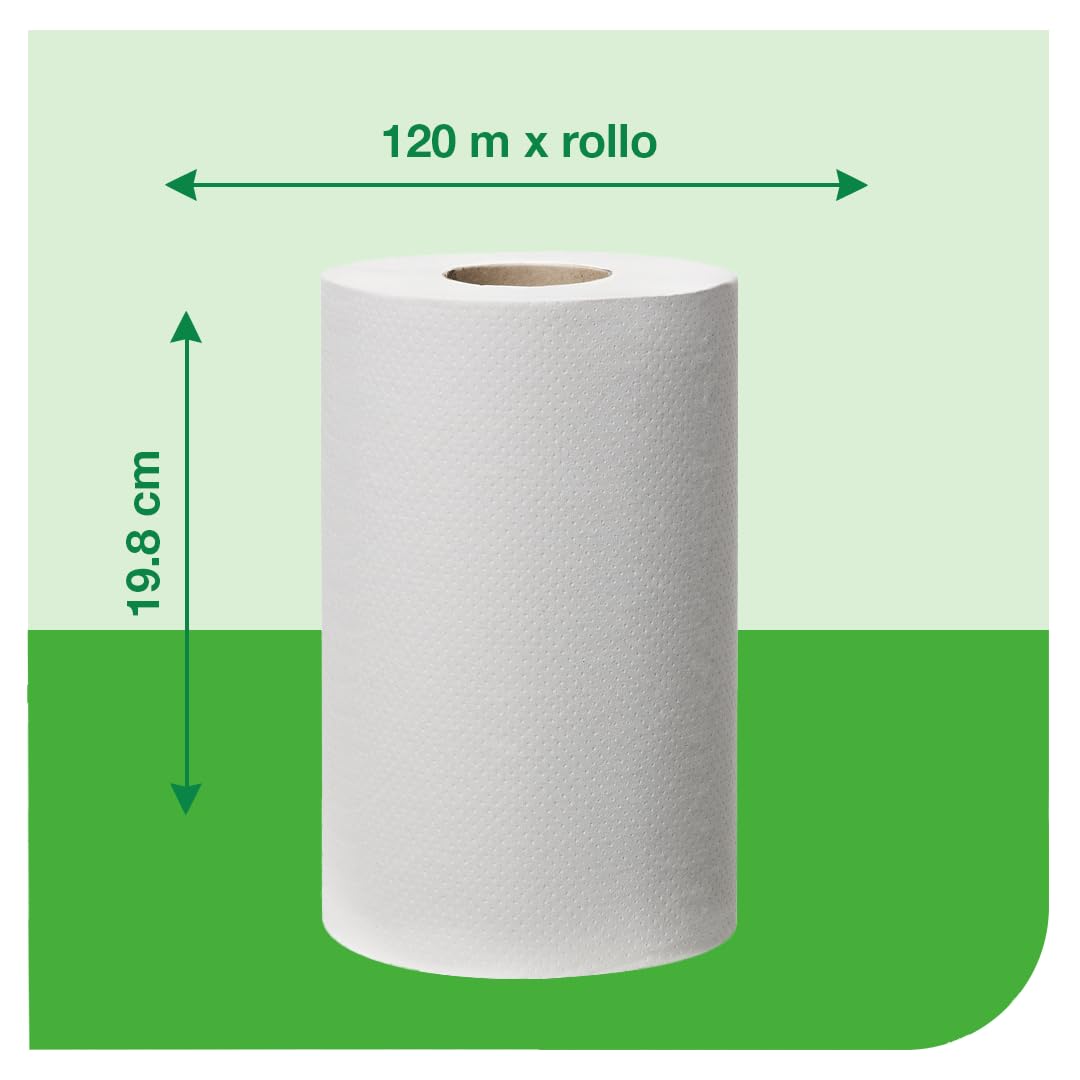 Tork Reflex 473246 carta asciugatura 12x120 m bianco