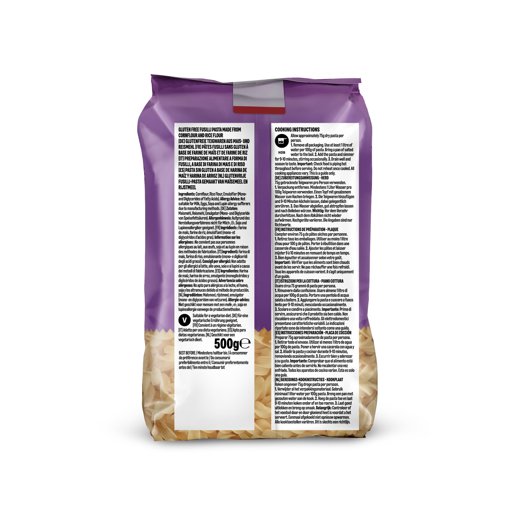 by Amazon Fusilli Senza Glutine Mais Riso 500 g