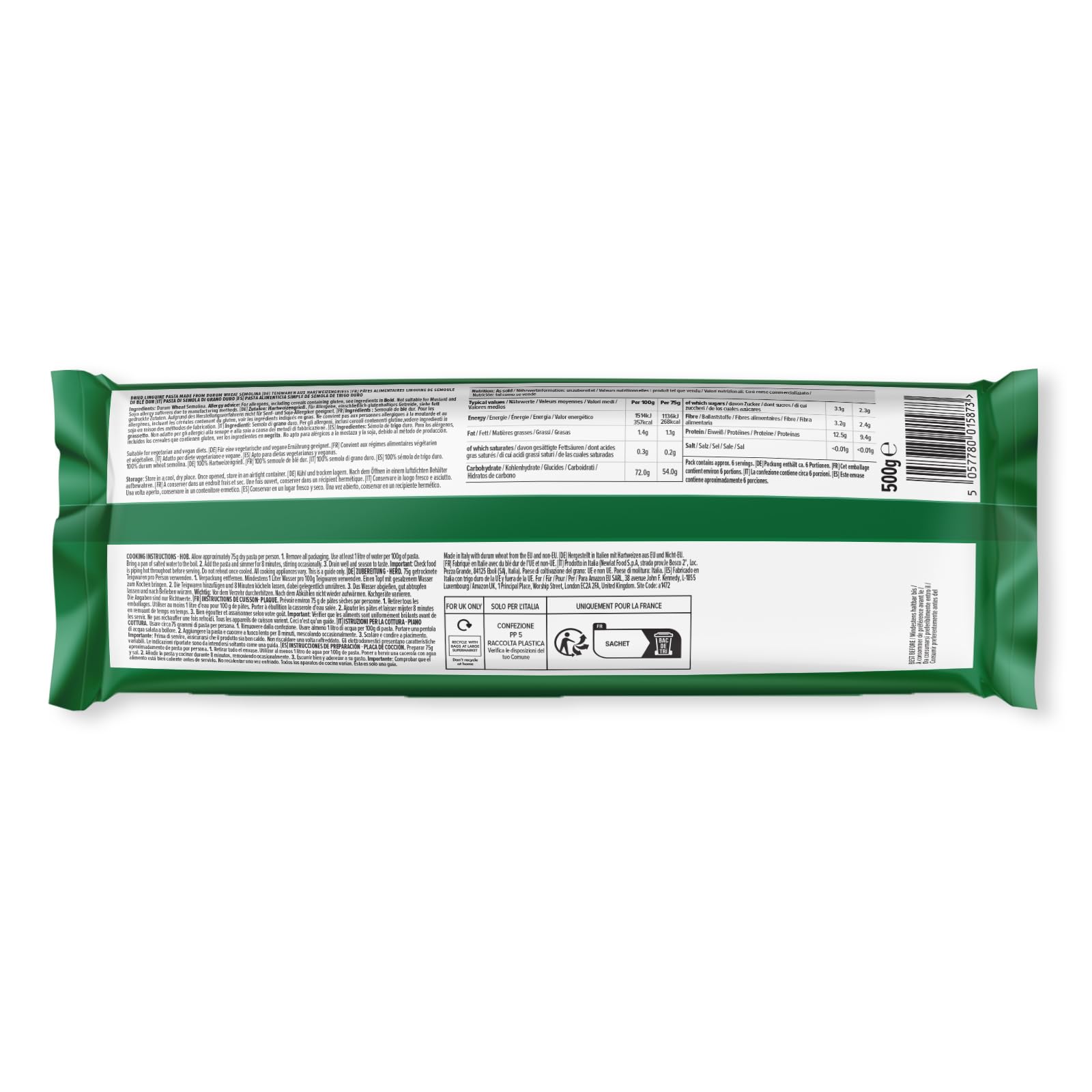 by Amazon Linguine pasta grano duro 500 g Italia