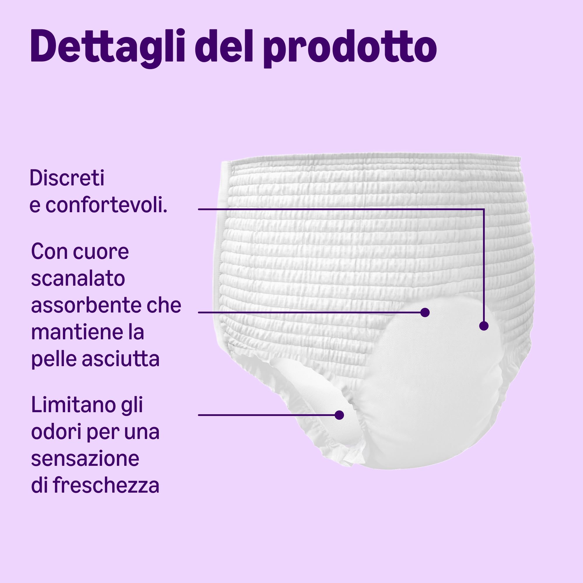 Healthcare by Amazon Slip Plus pannoloni donna M 40 pezzi assorbenti