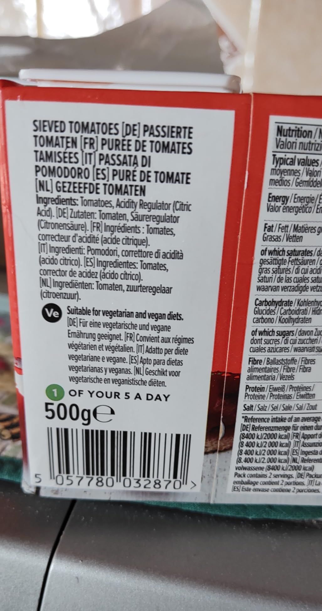 by Amazon Passata di Pomodoro Italiano 500 g Vegana