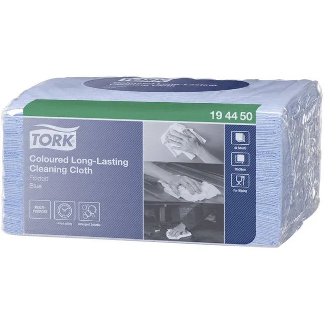 Tork W8 194450 panni pulizia blu 8x40 pezzi 320 totali