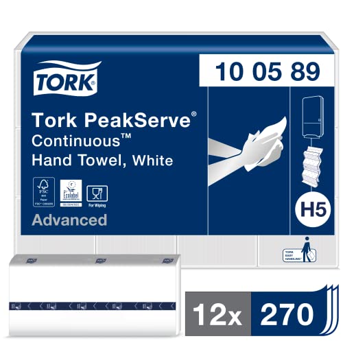 Tork PeakServe 552500 dispenser asciugamani bianco alta capacita