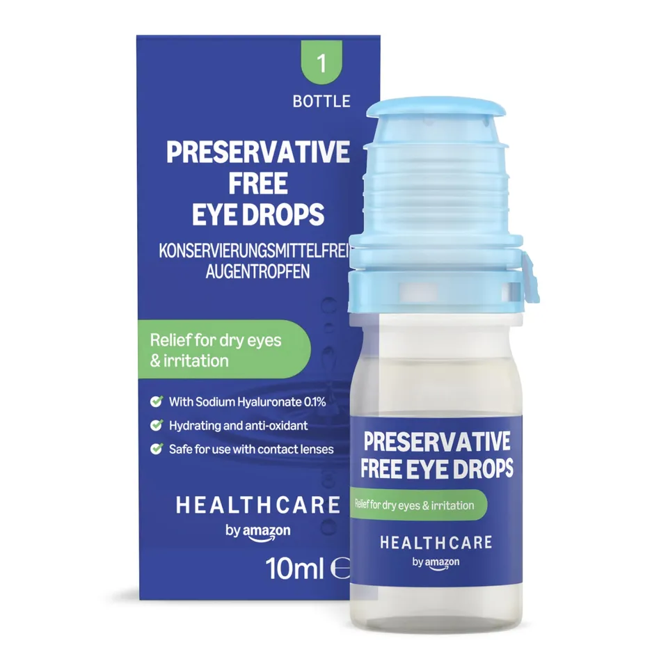 Healthcare by Amazon collirio senza conservanti 10 ml occhi secchi