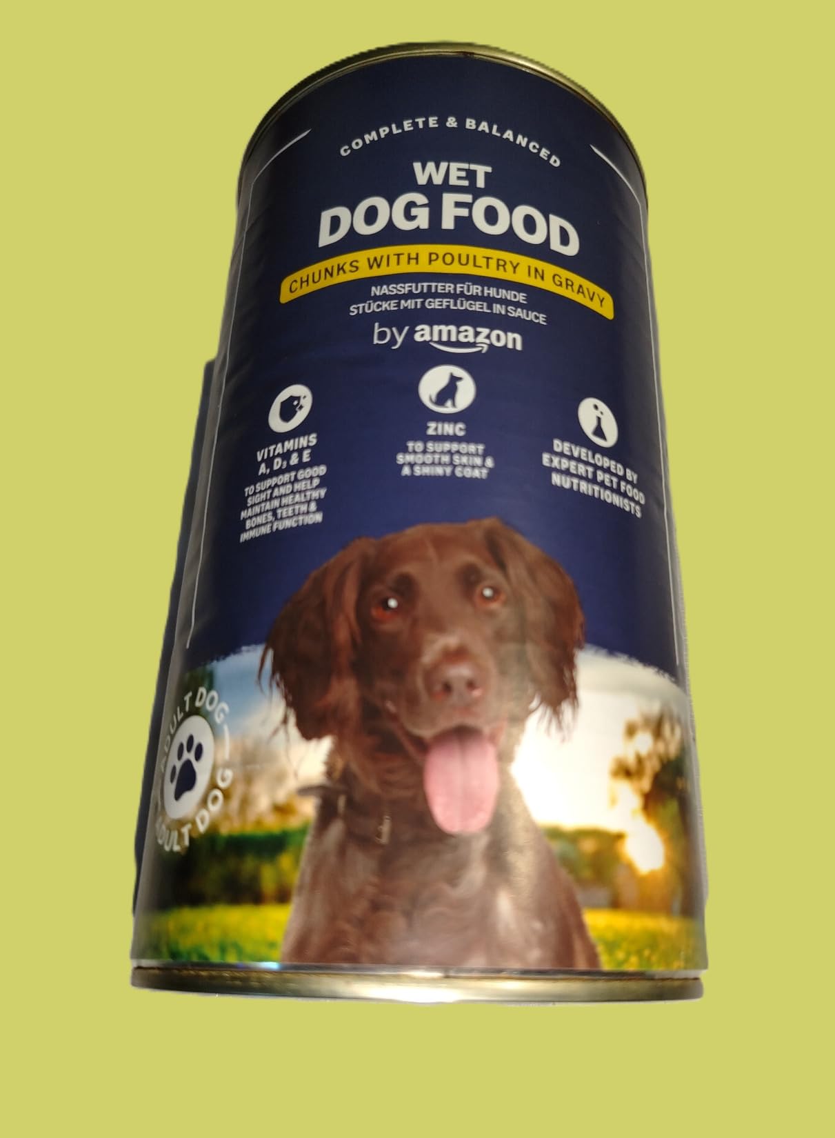 by Amazon cibo umido cane bocconcini pollo 1,24kg