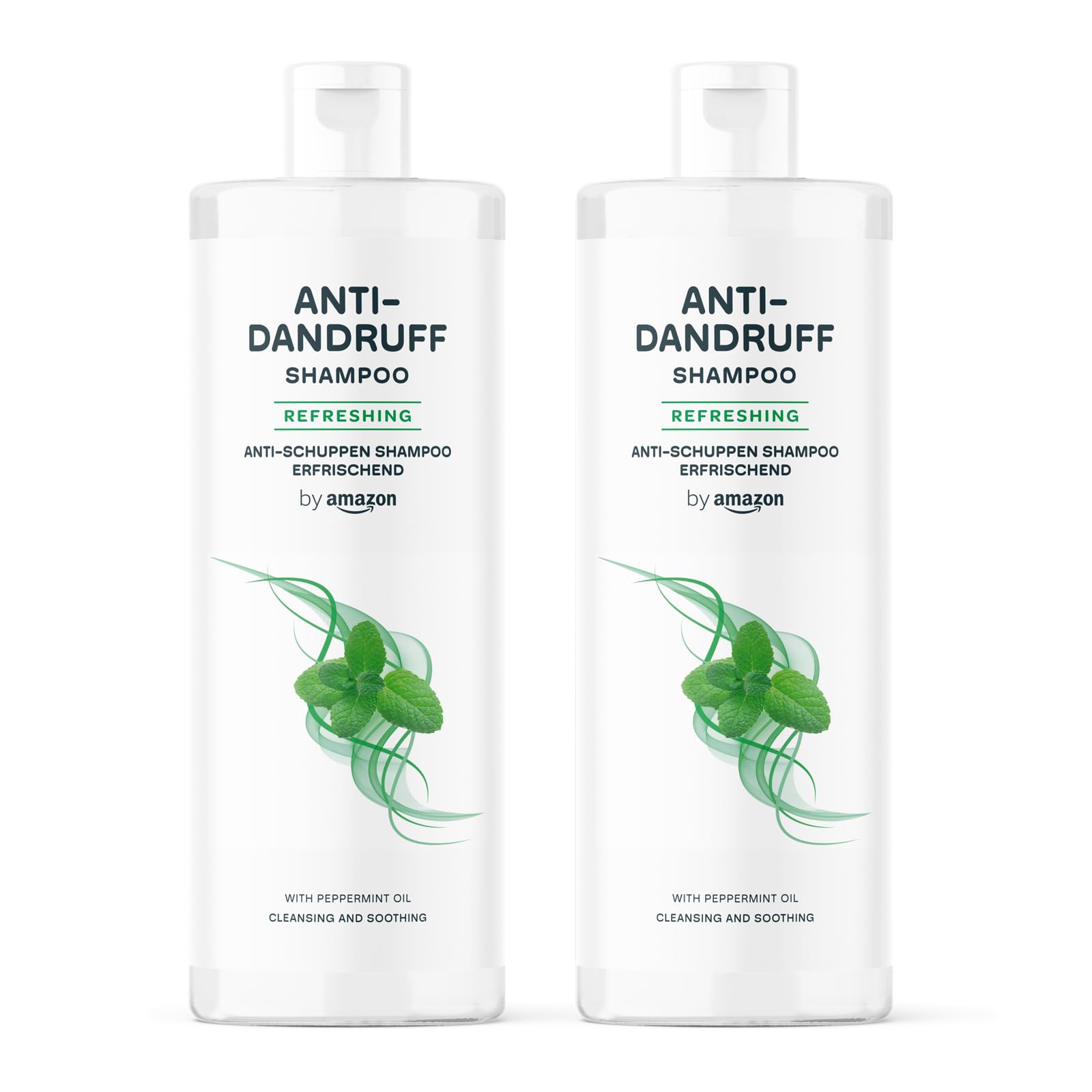 by Amazon Shampoo Antiforfora Menta 2x400 ml vegano