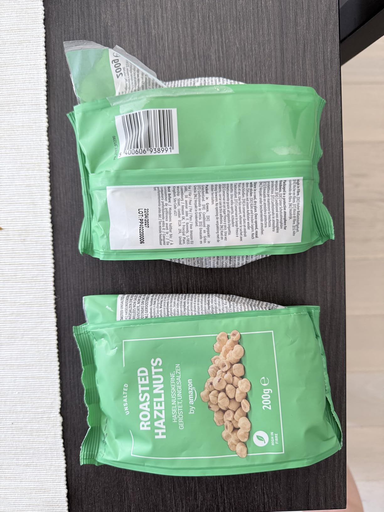 by Amazon Nocciole Tostate Non Salate 200g Ricche di Fibre