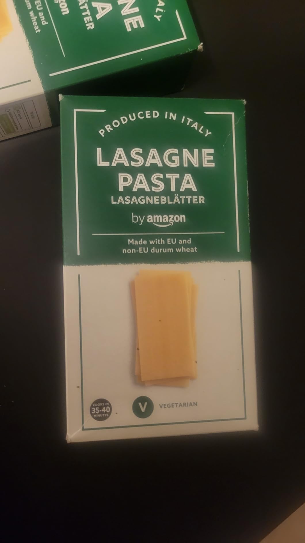 by Amazon lasagne pasta semola 500 g vegetariana
