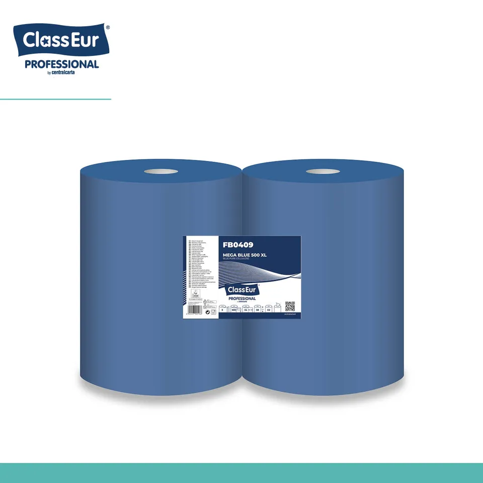 Centralcarta Mega Blue 500 XL bobina industriale