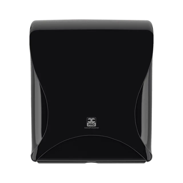 Bulkysoft Essentia dispenser asciugamani multifold nero