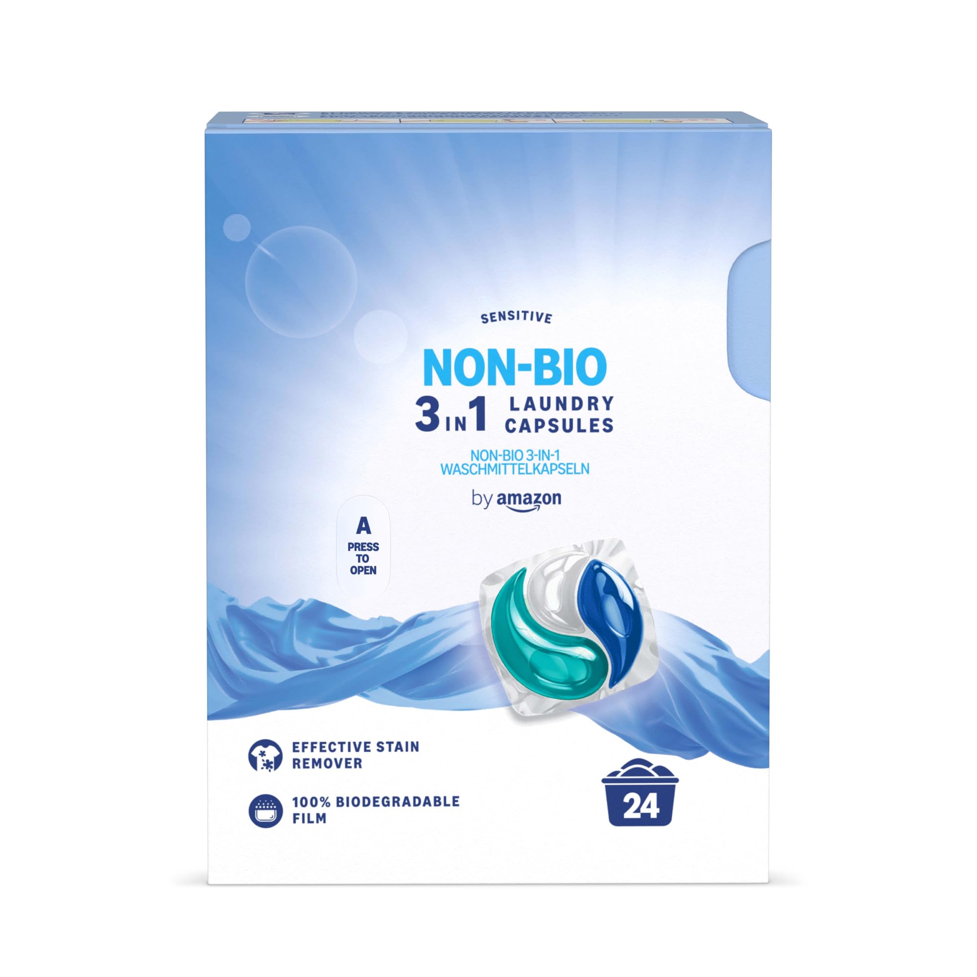 by Amazon Sensitivo capsule bucato pelli sensibili 24 lavaggi