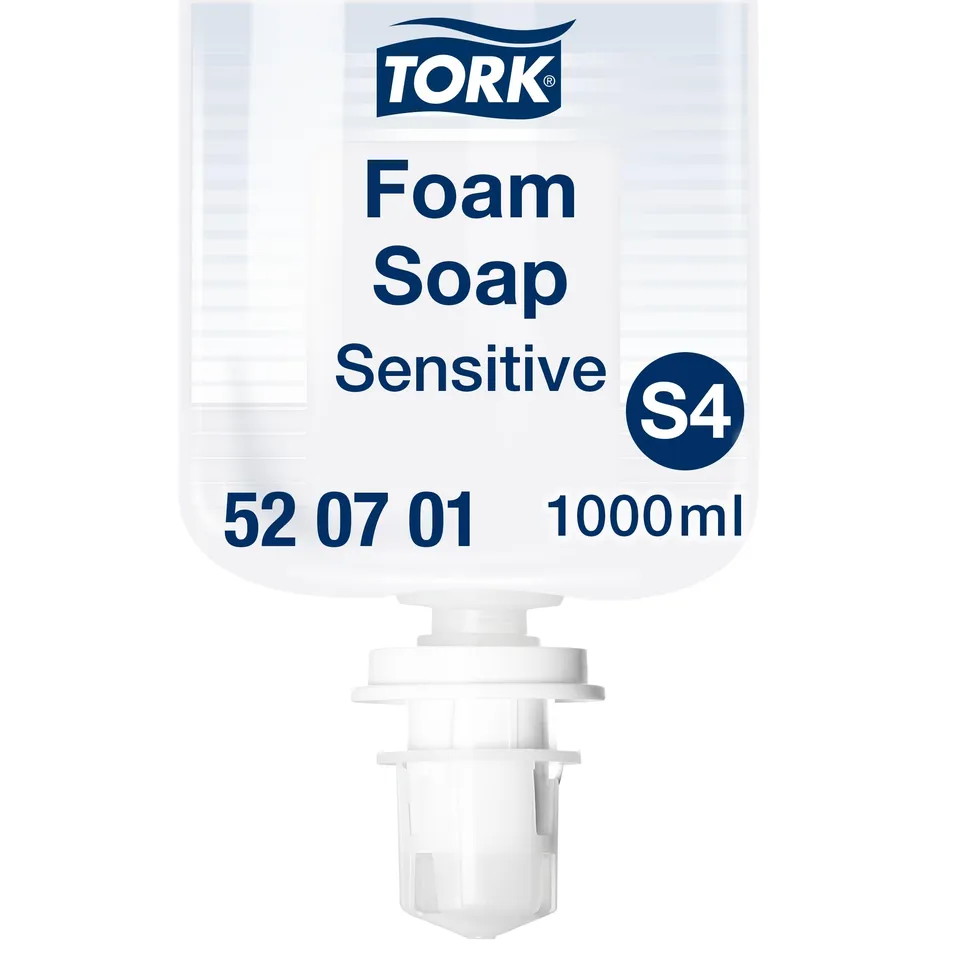 Tork 520701 sapone schiuma extra delicato 6x1L senza profumo