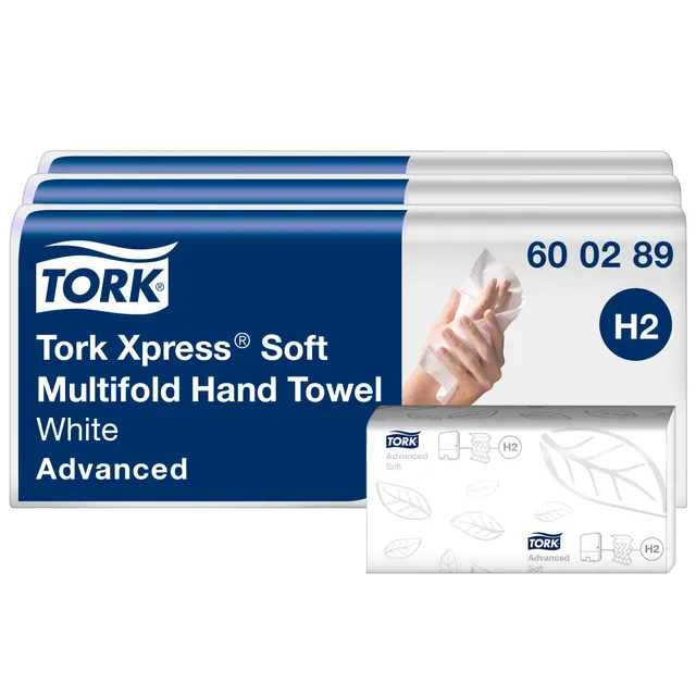 Tork Xpress Soft Multifold H2 600398 Asciugamani Carta 2 Veli 3780 pz