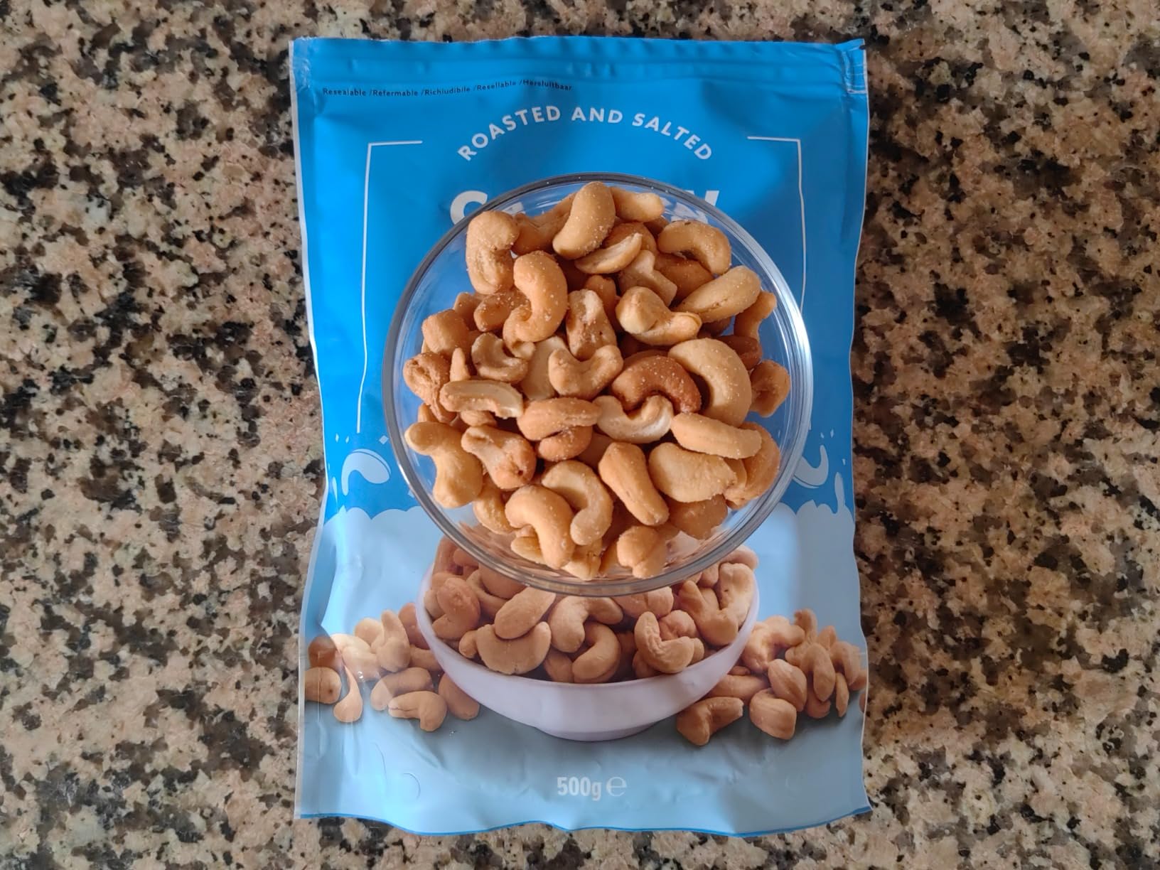 by Amazon Anacardi Tostati e Salati 7 x 200 g
