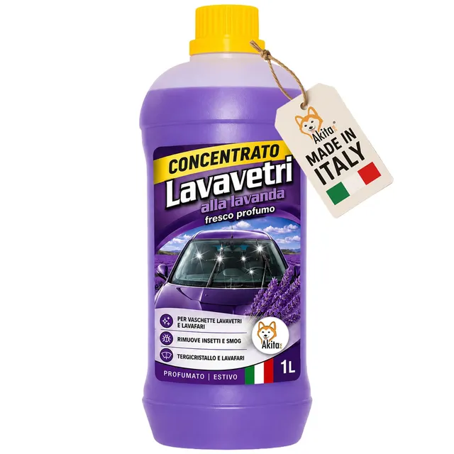 Akitaink Lavavetri Auto Estivo Concentrato 1 L Lavanda