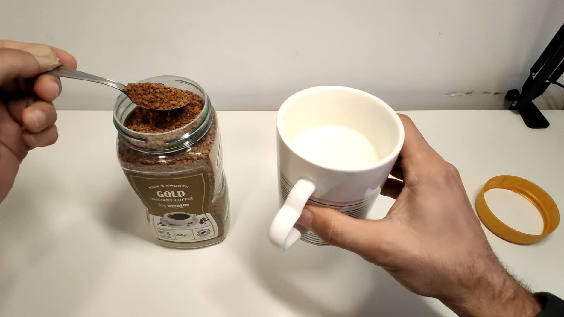 by Amazon Gold caffè solubile 200g tostatura media