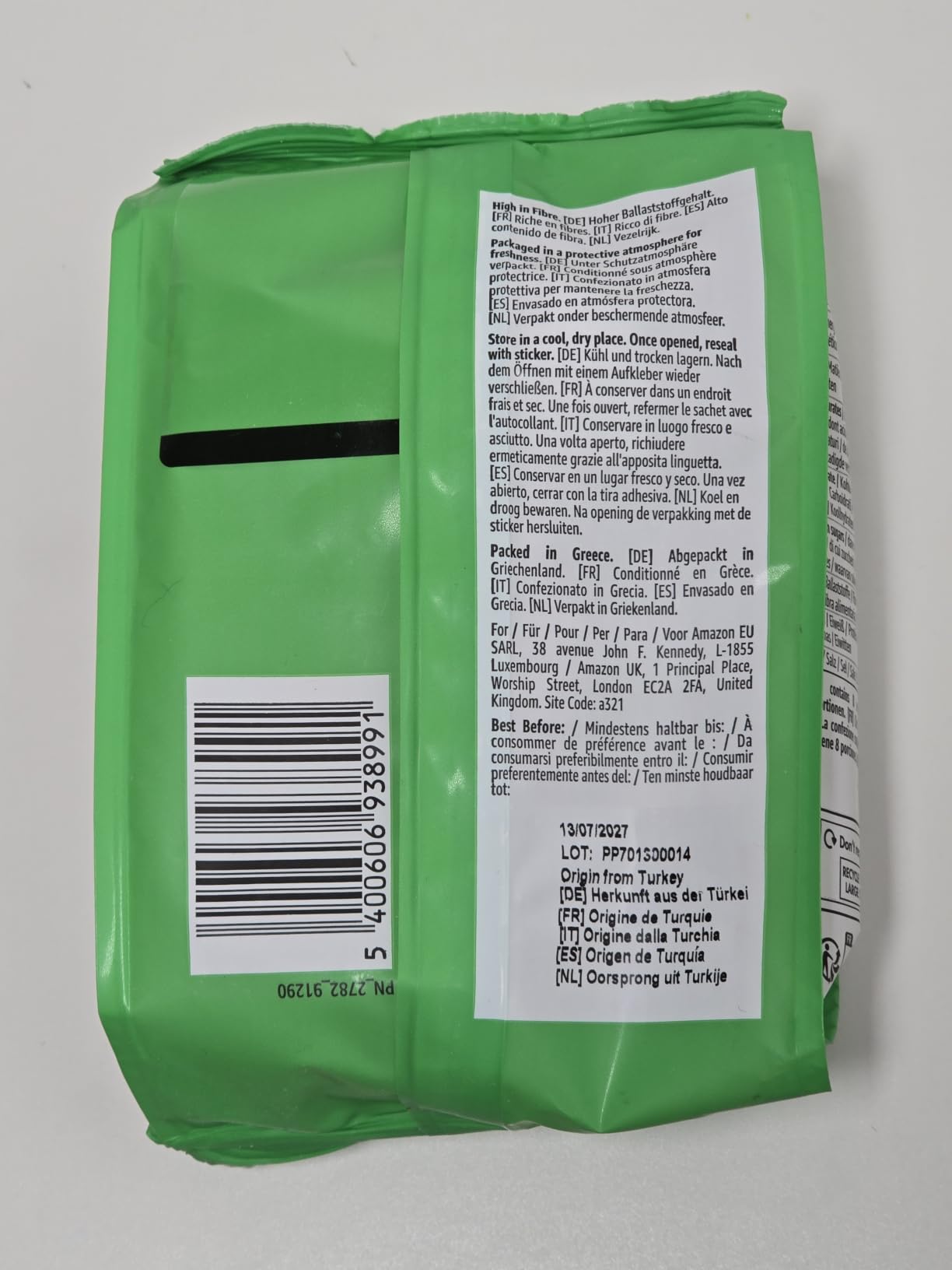 by Amazon Nocciole Tostate Non Salate 200g Ricche di Fibre