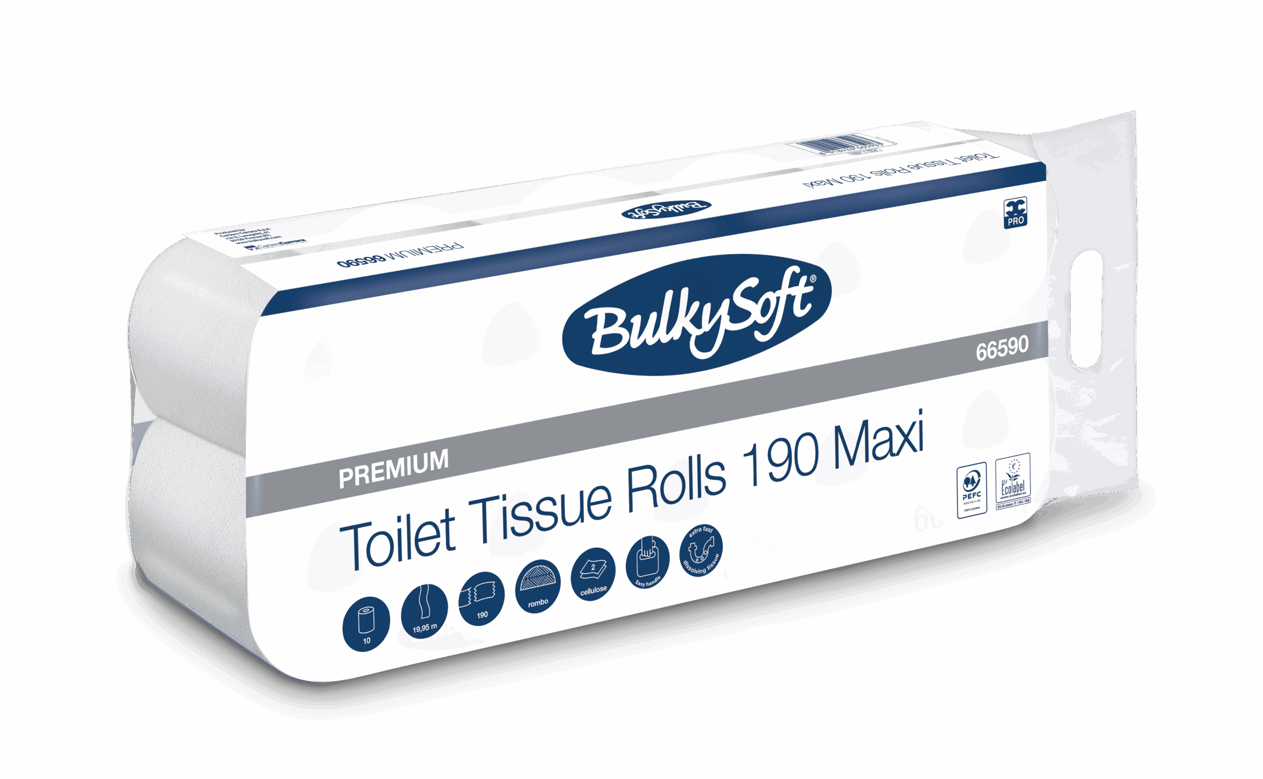 Bulkysoft Premium 190 Maxi carta igienica rotolo