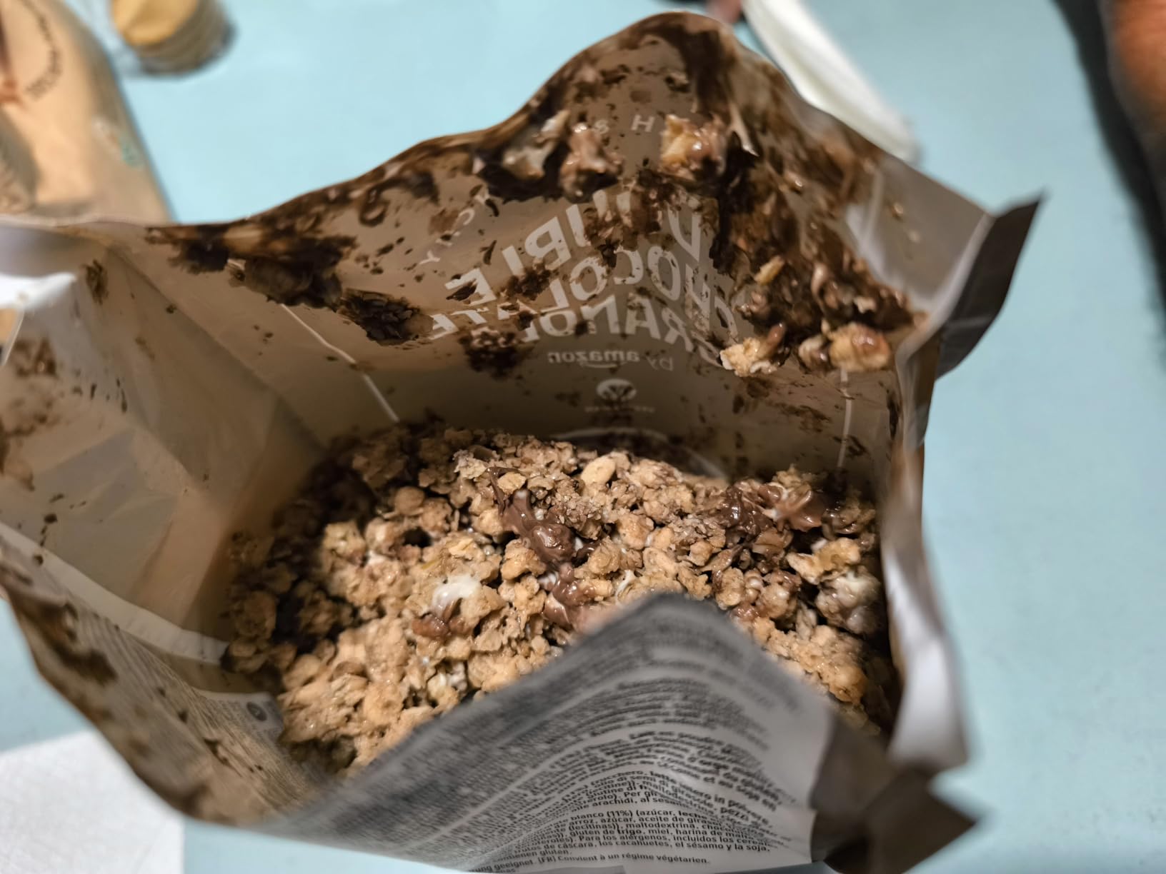 by Amazon Granola Double Chocolate 500g Croccante