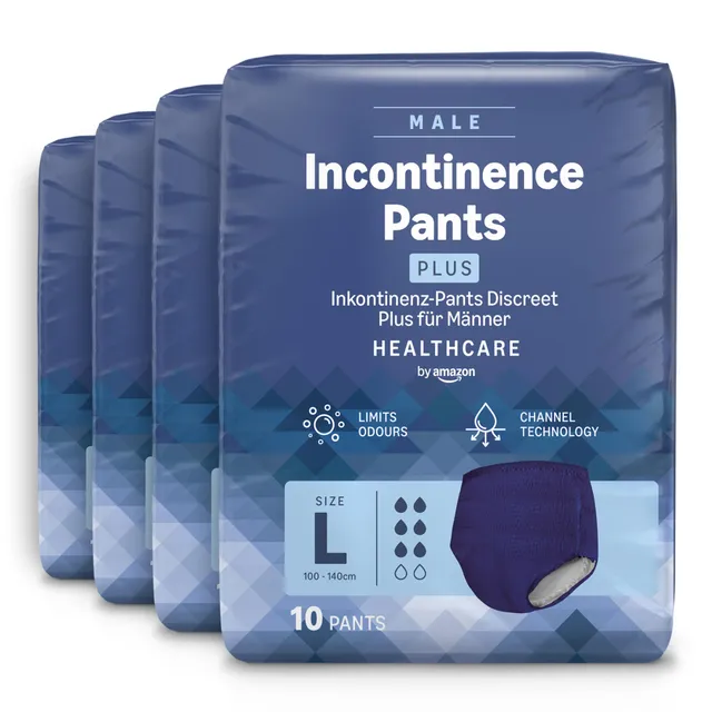 Healthcare by Amazon slip assorbenti uomo L Plus 40 pezzi
