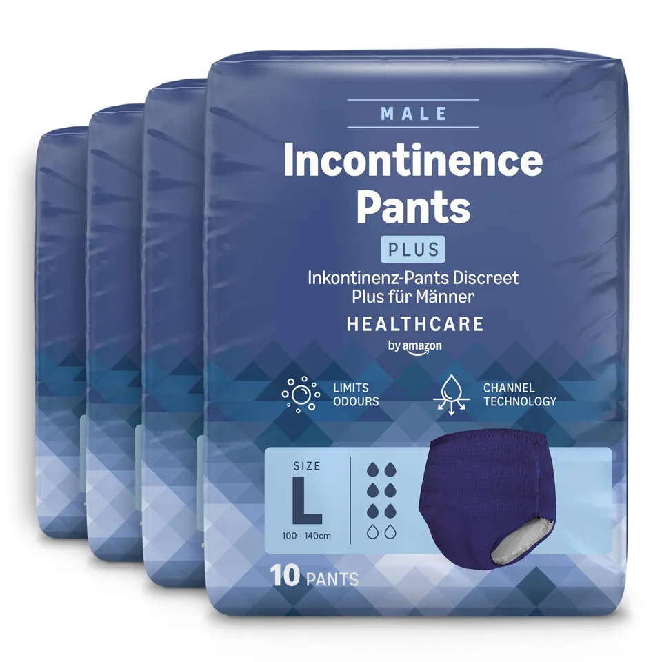 Healthcare by Amazon slip assorbenti uomo L Plus 40 pezzi