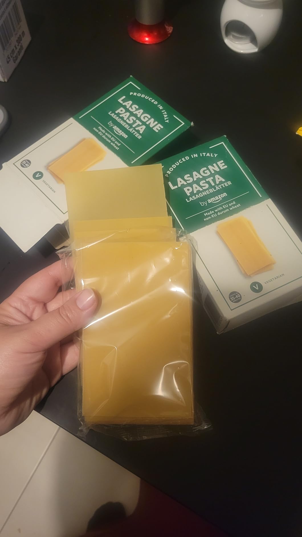 by Amazon lasagne pasta semola 500 g vegetariana