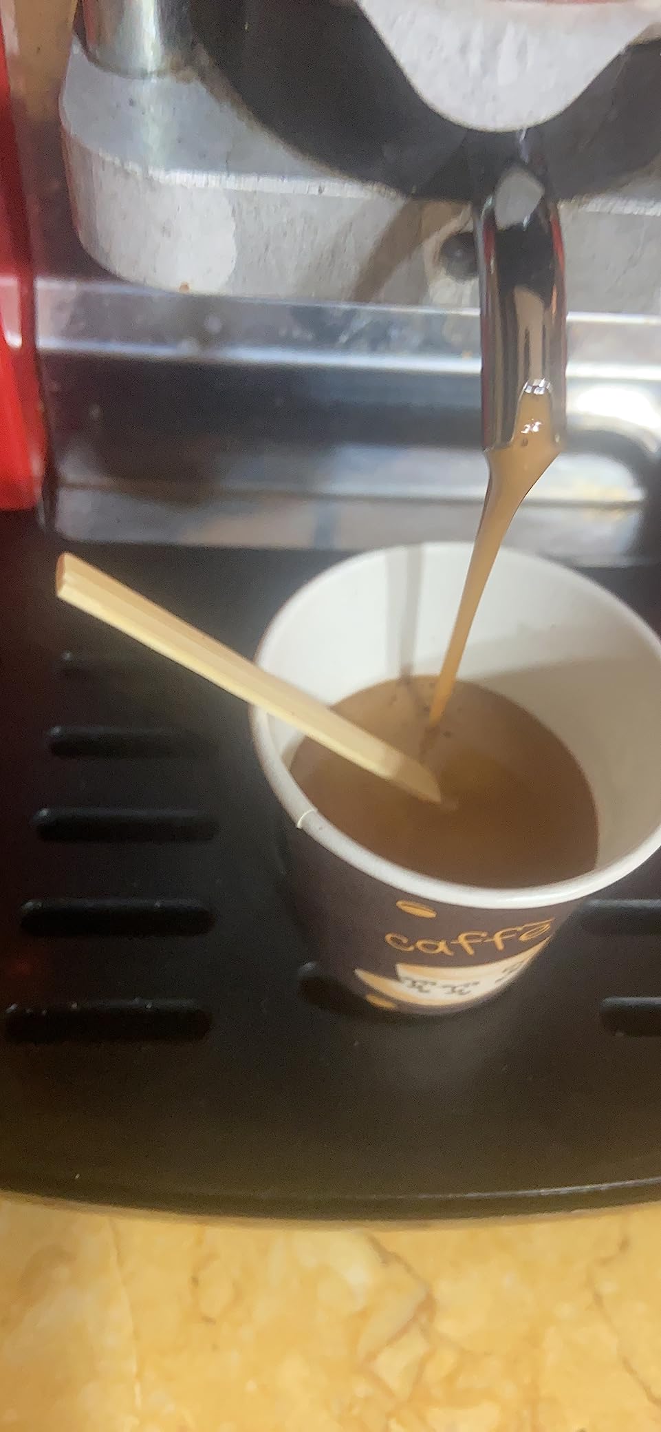 Akitaink palette caffè in legno 1000 imbustate biodegradabili