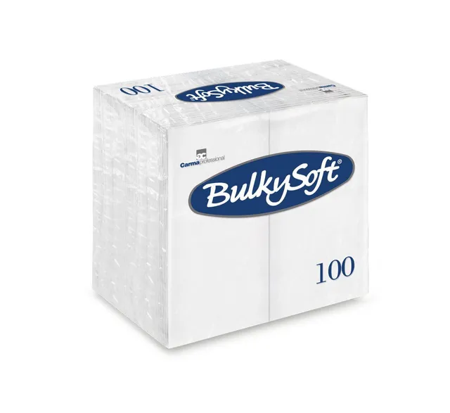 Bulkysoft tovaglioli 40x40 2 veli 20x100 piega 1/8