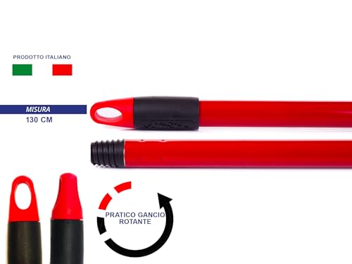 Akitaink Manico Professionale Universale scopa 130 cm 2 pz