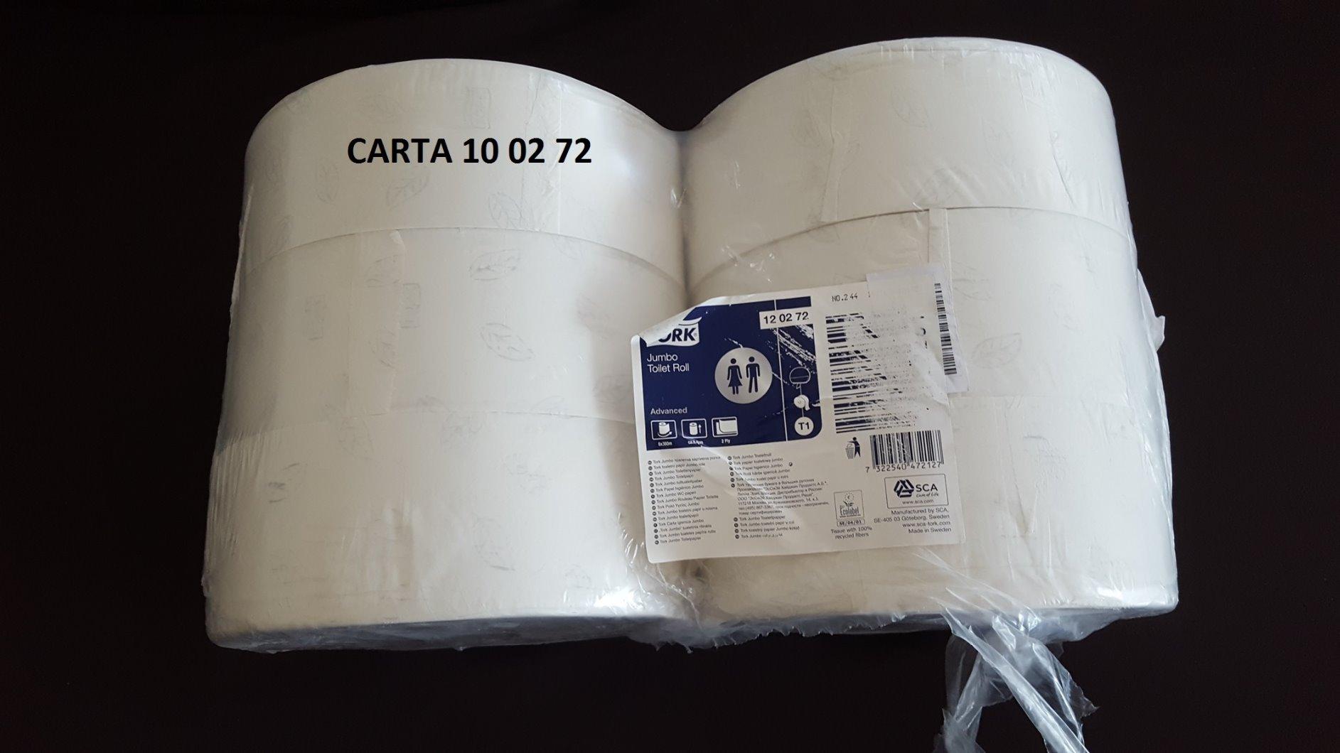 Tork Advanced 472118 carta igienica jumbo 6 rotoli 380 m 2 veli