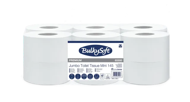 Bulkysoft Premium Jumbo Mini 145 carta igienica mini