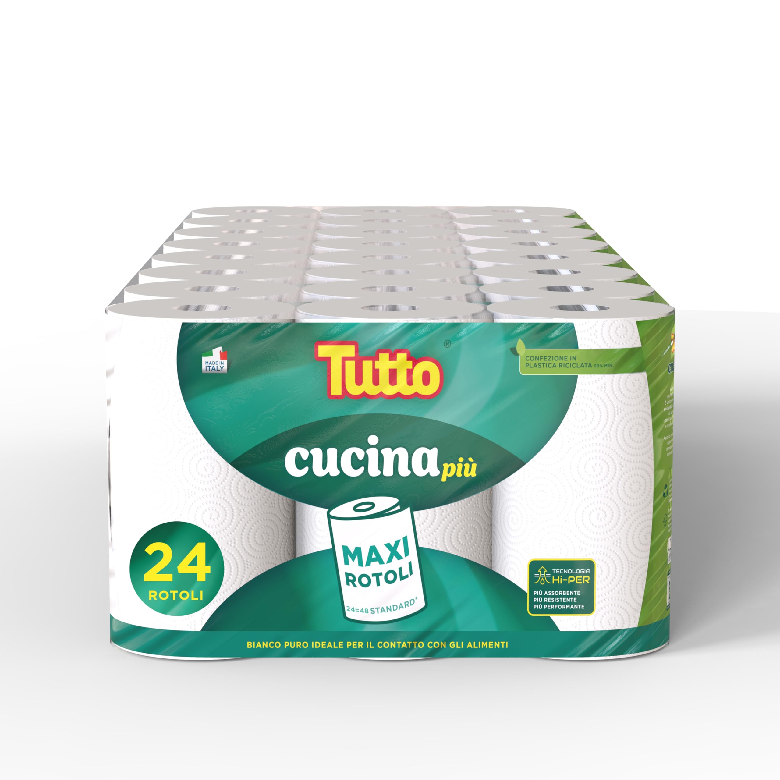 Tutto Cucina Più asciugatutto 24 rotoli 2 veli