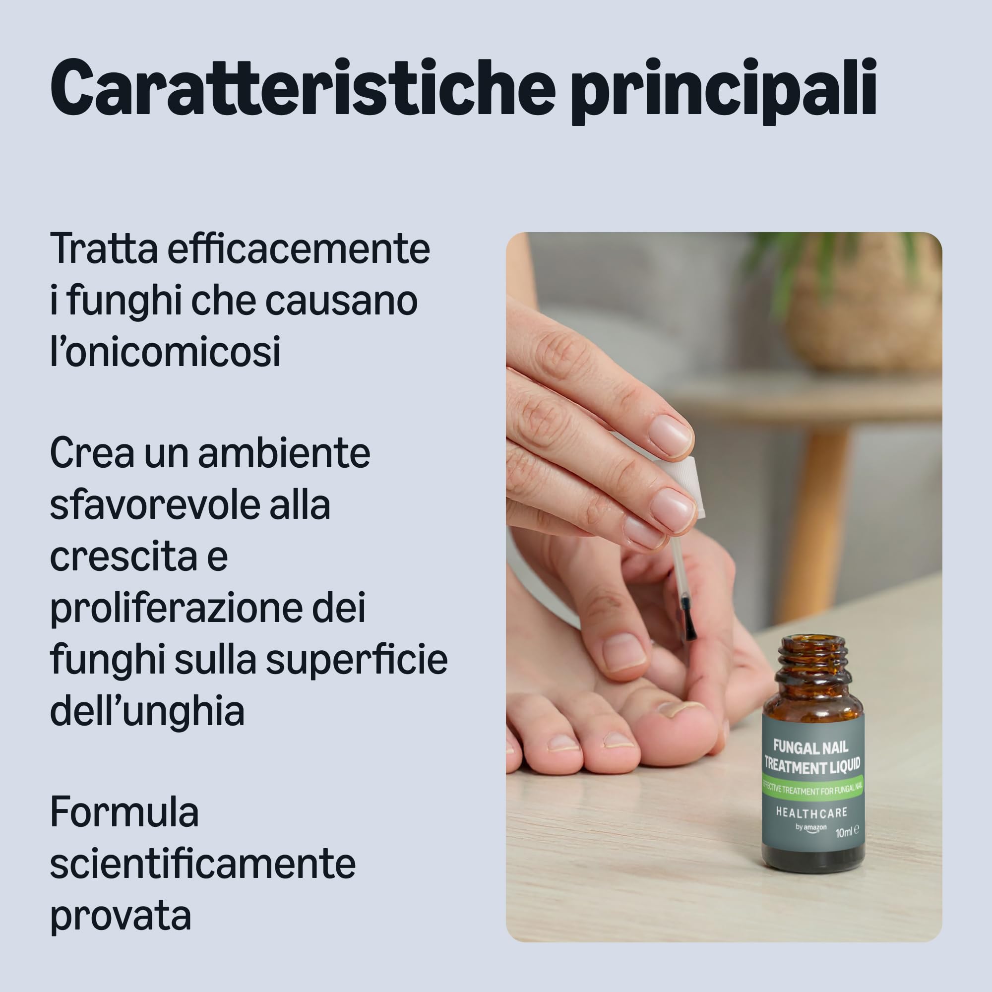Healthcare by Amazon Liquido Unghie Fungine 10 ml micosi