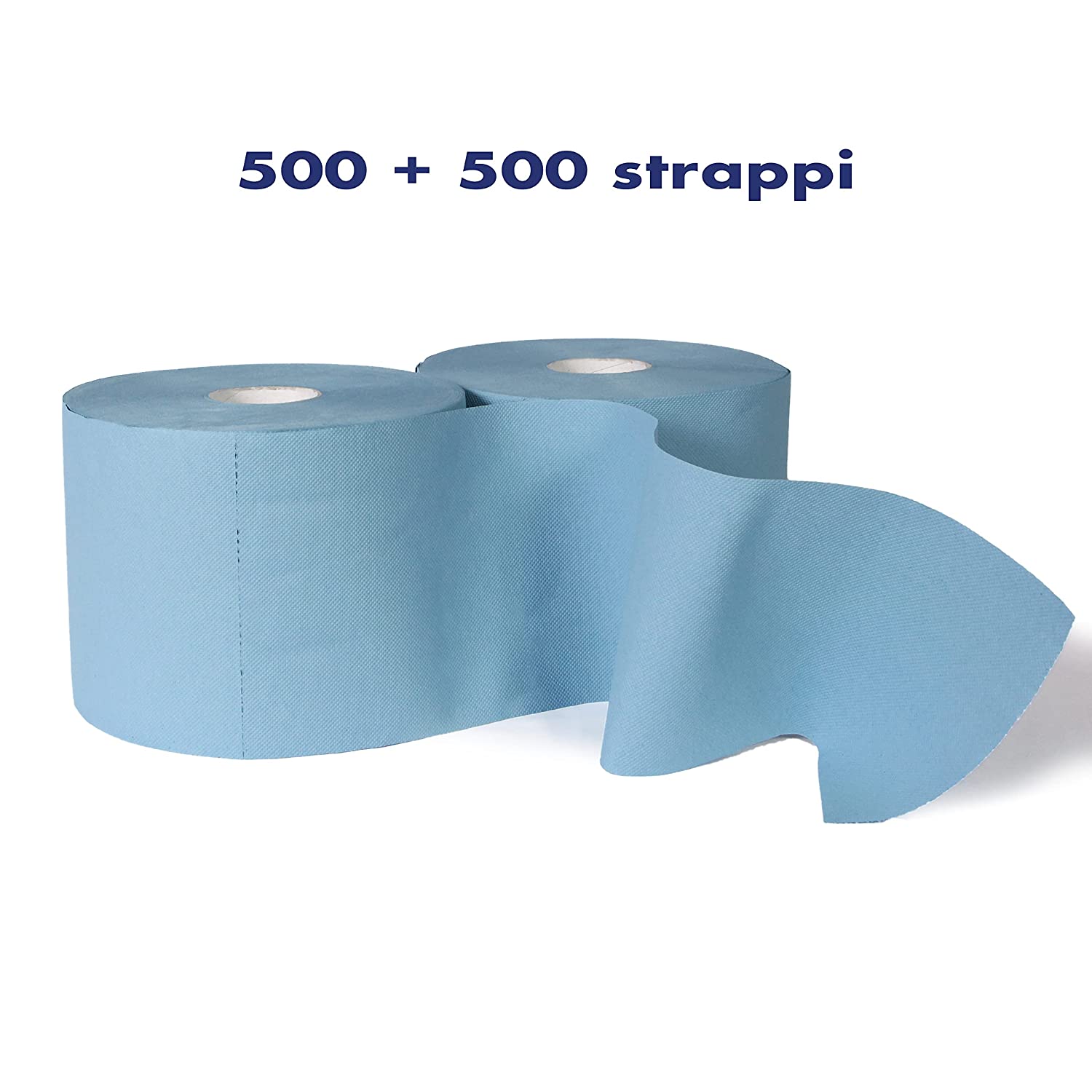 Zpaper B695 bobina industriale blu 2 rotoli 500 strappi