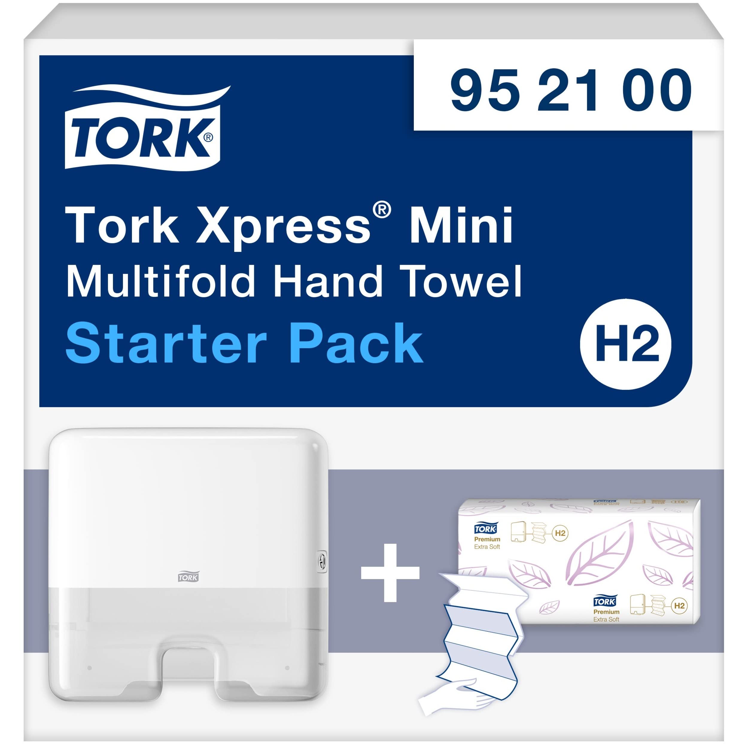 Tork Xpress 952100 Dispenser Asciugamani Mini Starter Pack H2