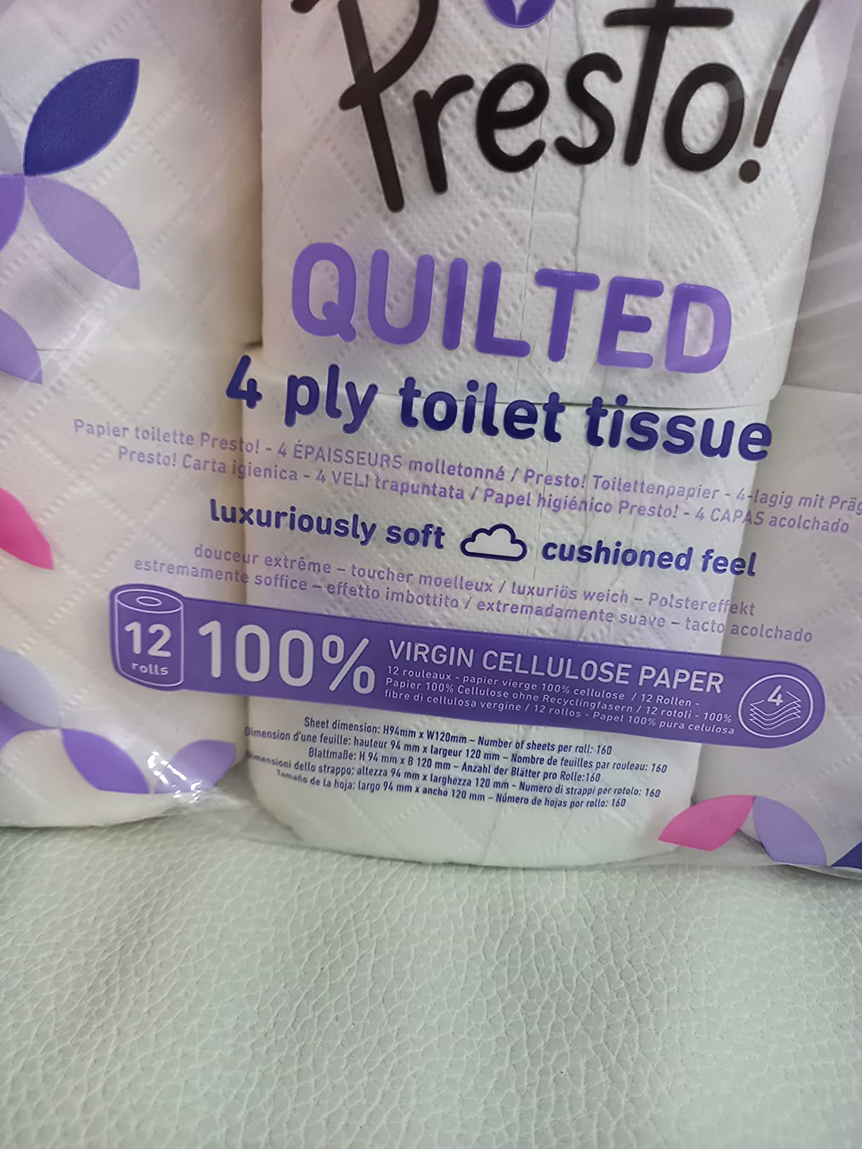 by Amazon Ultra Morbida carta igienica 4 veli 36 rotoli