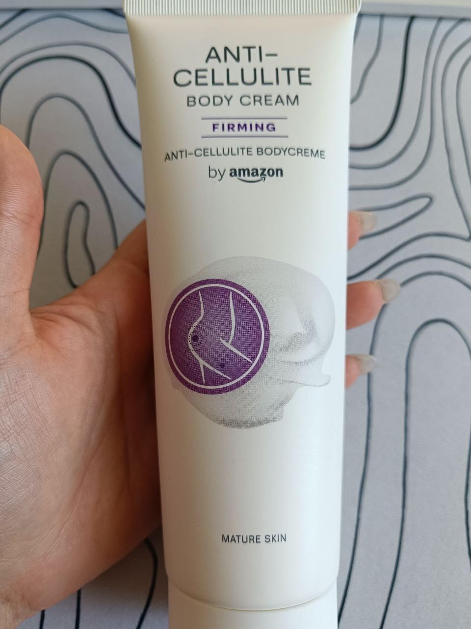 by Amazon crema corpo anticellulite 2x250 ml pelle matura