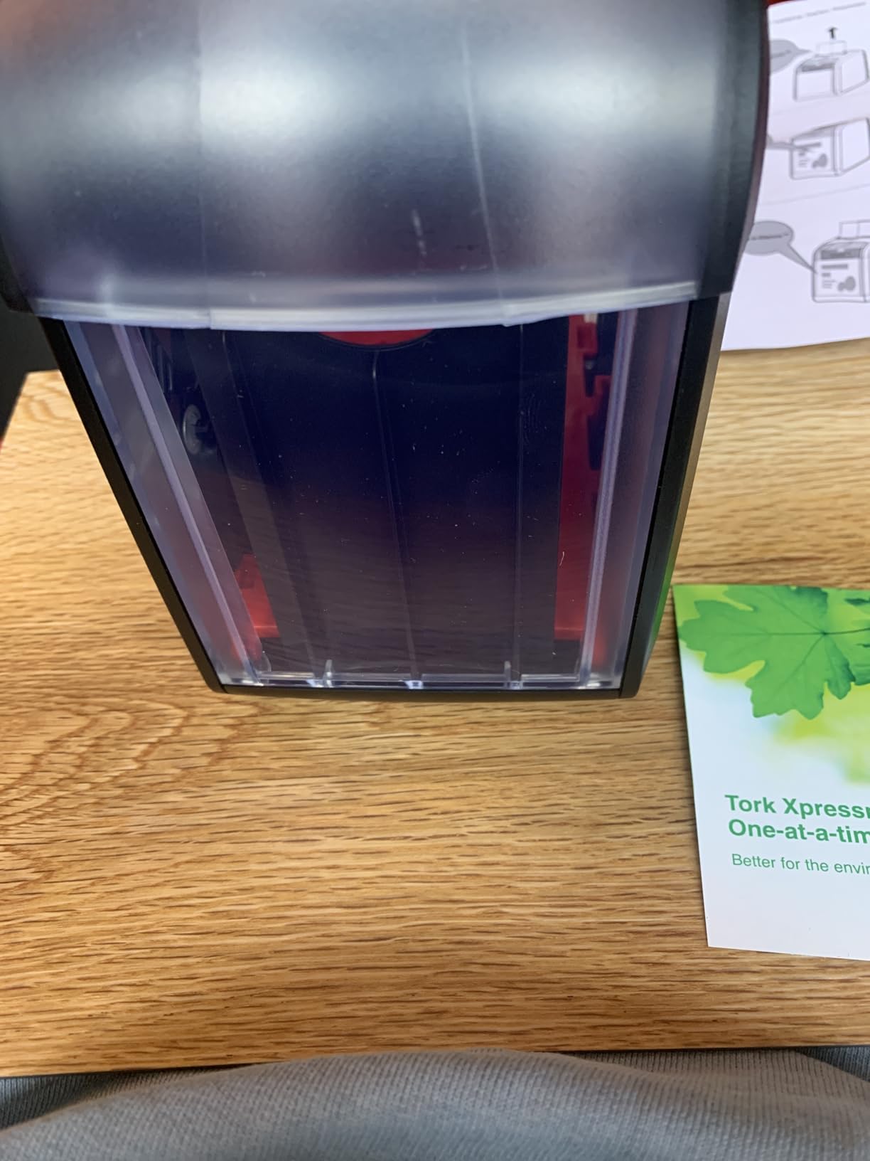 Tork Xpressnap Fit 272900 dispenser tovaglioli nero da tavolo