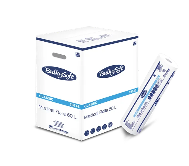 Bulkysoft Classic L.50 lenzuolini medici in rotolo