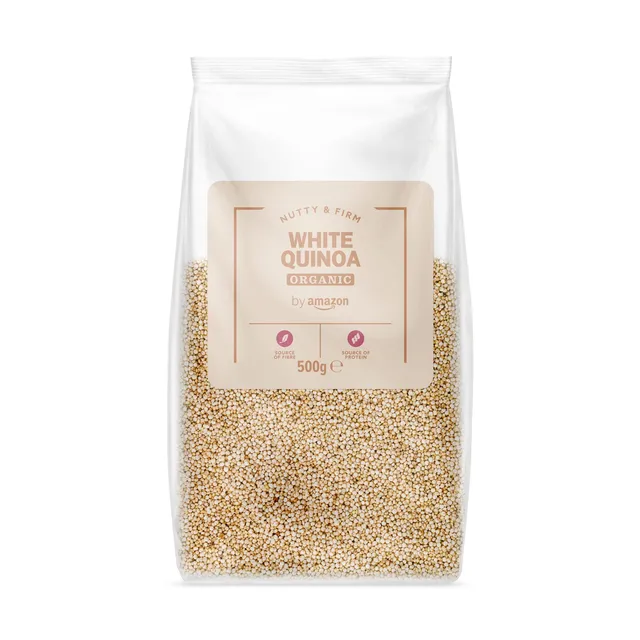 by Amazon Quinoa Biologica Bianca 500 g fonte di fibre