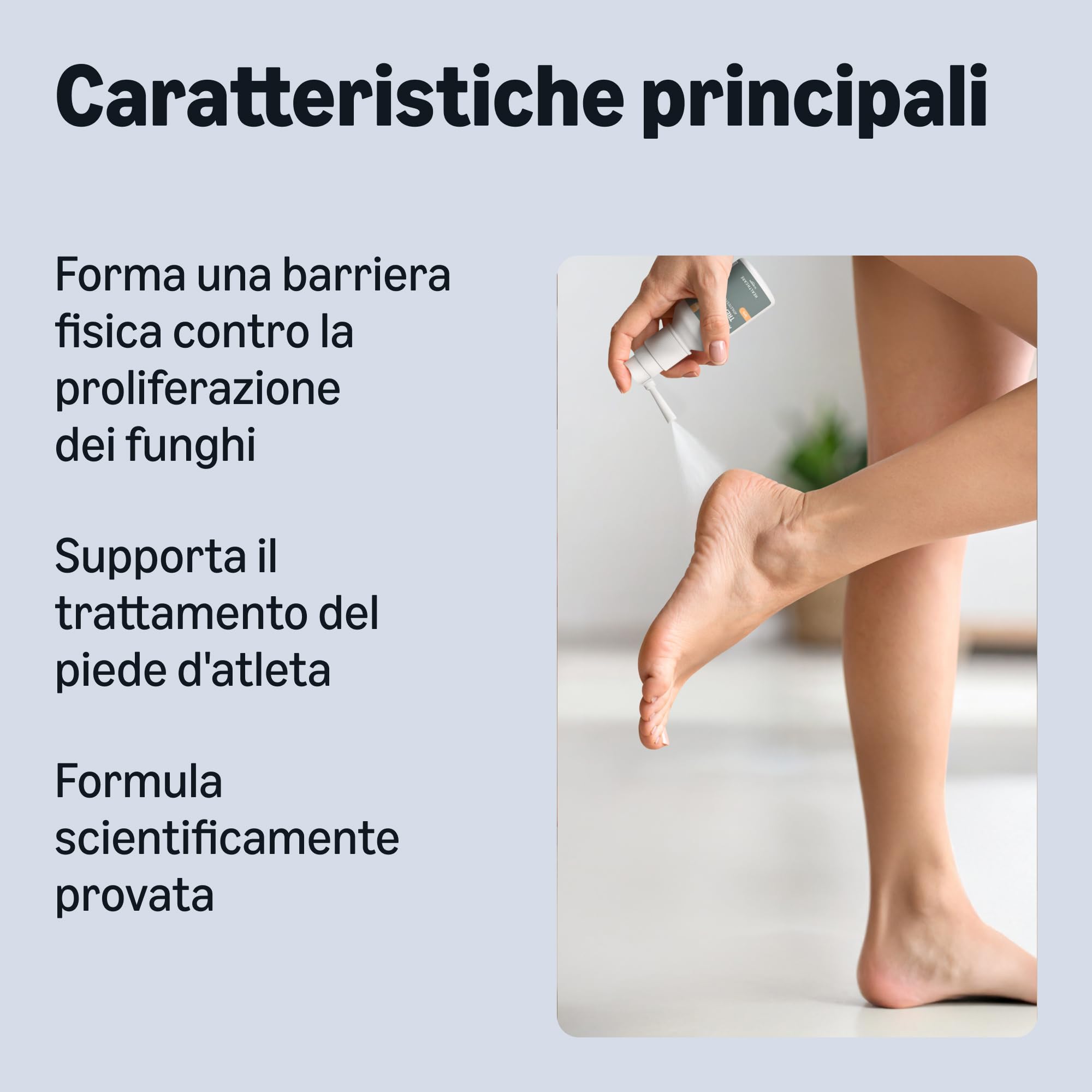 Healthcare by Amazon Spray Piede d'Atleta 50ml Neutro