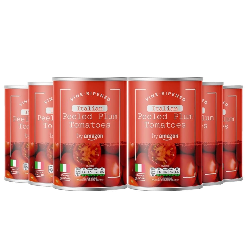 by Amazon pomodori pelati interi italiani 400 g