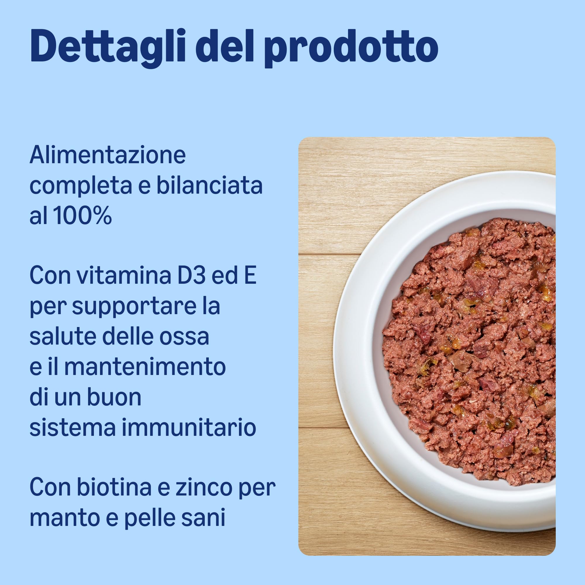 by Amazon Paté di Manzo Cibo Umido per Cani 300 g x10